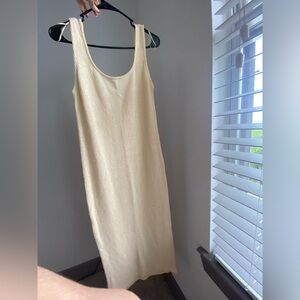 Zara Cream Midi Dress